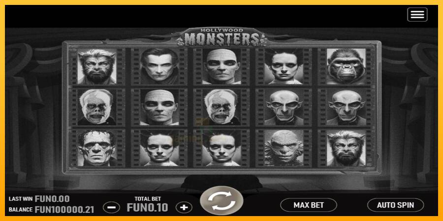 Hollywood Monsters gaming machine for money, picture 1