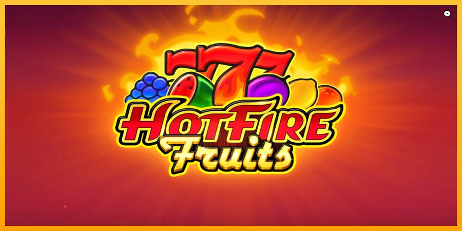 Hot Fire Fruits gaming machine for money, picture 1