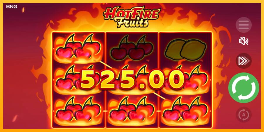 Hot Fire Fruits gaming machine for money, picture 3