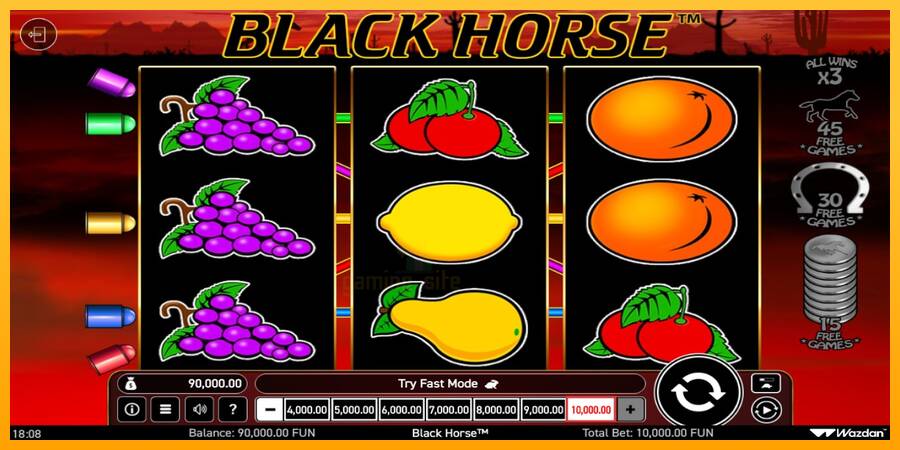 Black Horse gaming machine for money, picture 1