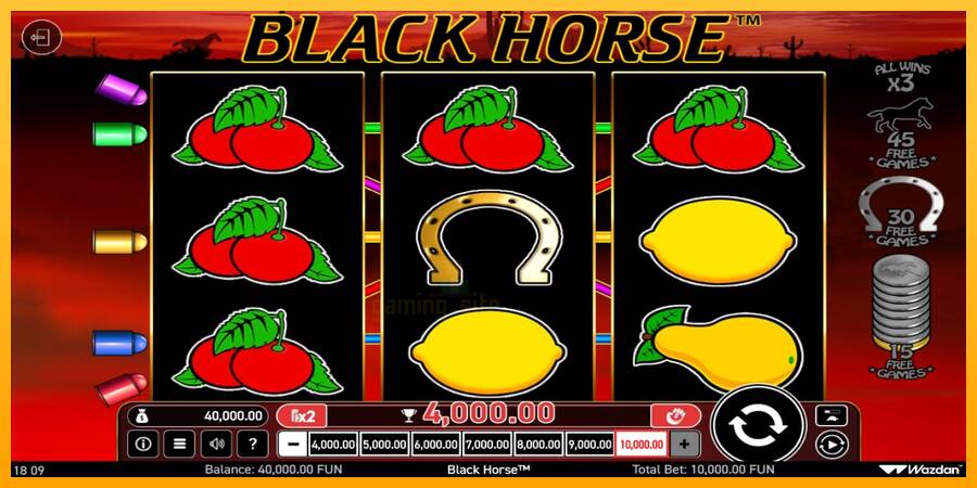 Black Horse gaming machine for money, picture 2