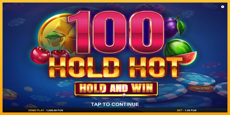 100 Hold Hot Hold and Win gaming machine for money, picture 1