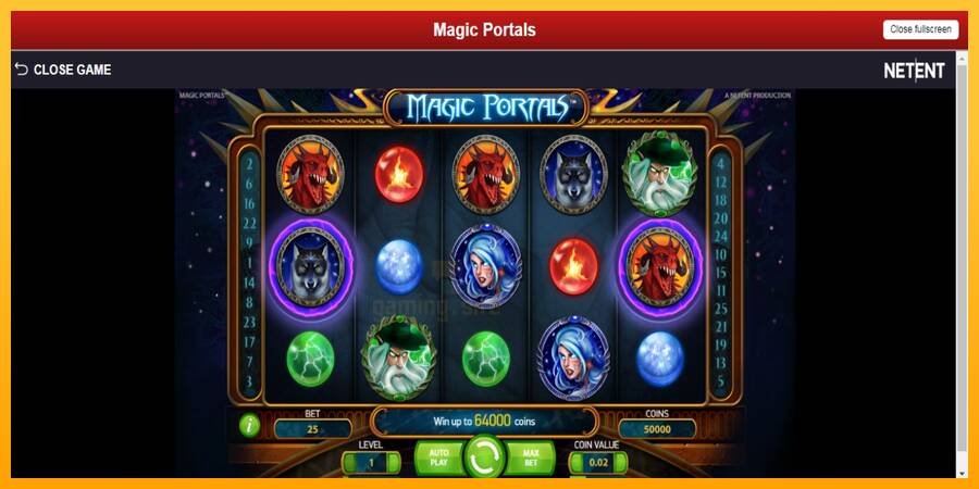 Magic Portals gaming machine for money, picture 2