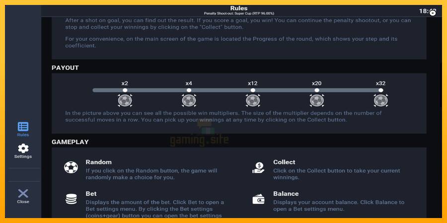 Penalty Shoot-Out: Super Cup gaming machine for money, picture 6