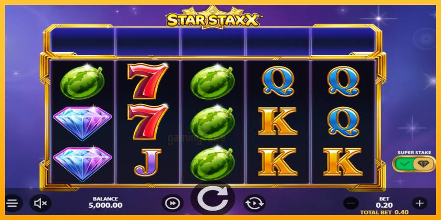 Star Staxx gaming machine for money, picture 1