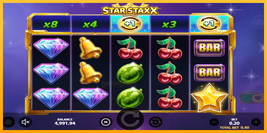 Star Staxx gaming machine for money, picture 3