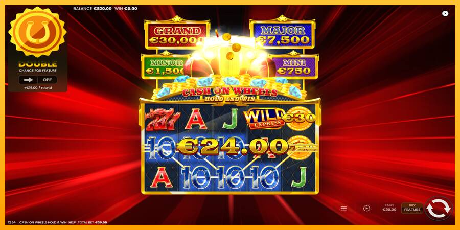 Cash on Wheels Hold and Win gaming machine for money, picture 4