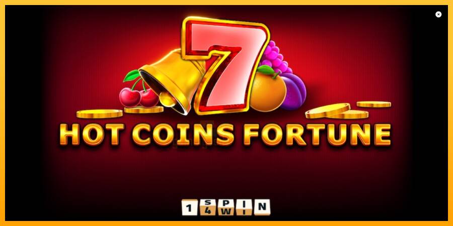 Hot Coins Fortune gaming machine for money, picture 1