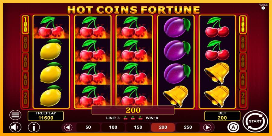 Hot Coins Fortune gaming machine for money, picture 3