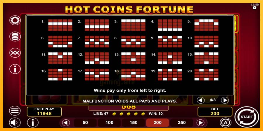 Hot Coins Fortune gaming machine for money, picture 7