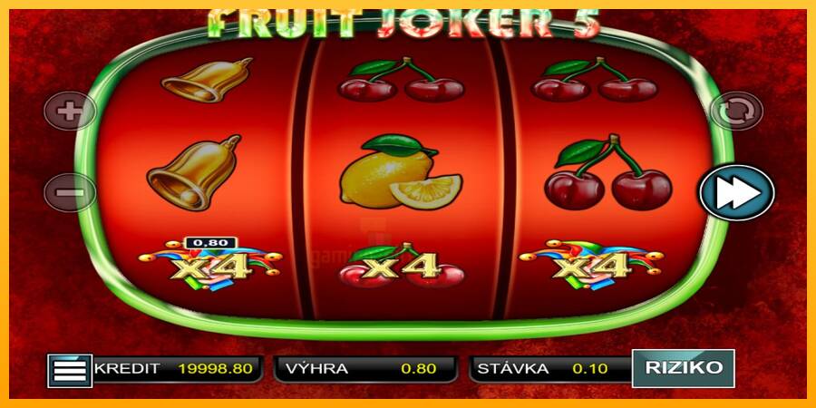 Fruit Joker 5 gaming machine for money, picture 3