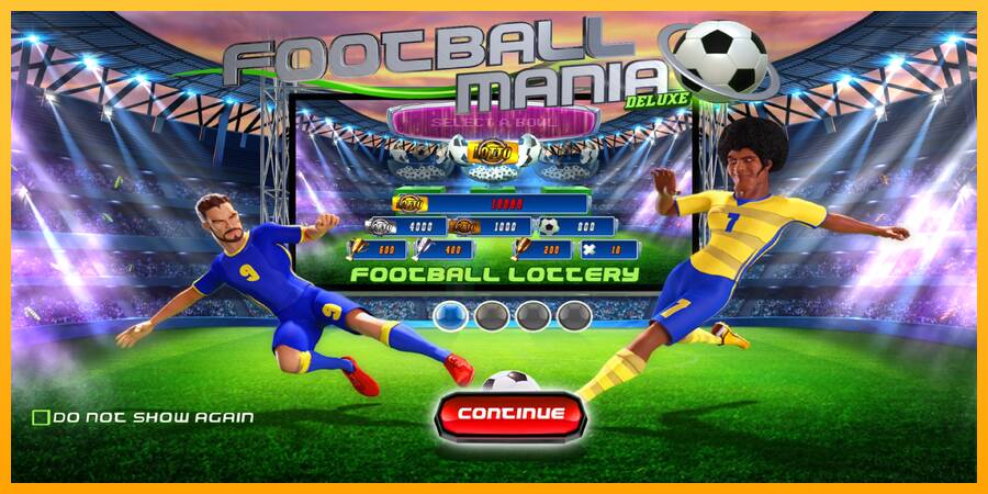 Football Mania Deluxe gaming machine for money, picture 1