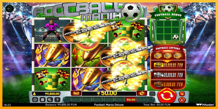 Football Mania Deluxe gaming machine for money, picture 3