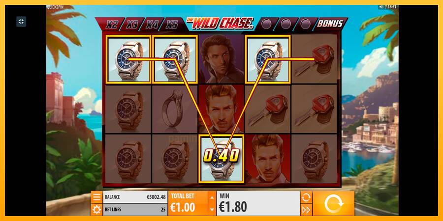 The Wild Chase gaming machine for money, picture 7