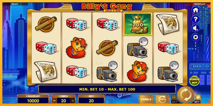 Billys Gang gaming machine for money, picture 2