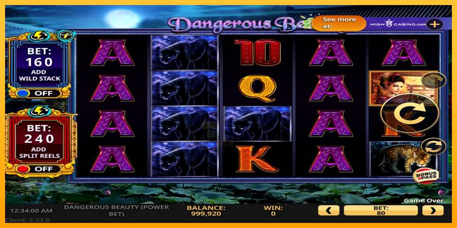 Dangerous Beauty Power Bet gaming machine for money, picture 2