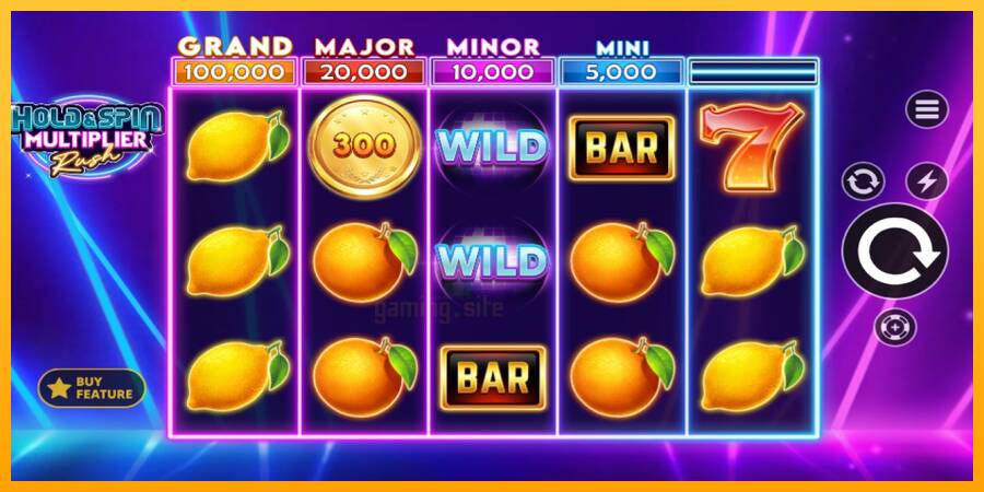 Hold & Spin Multiplier Rush gaming machine for money, picture 3