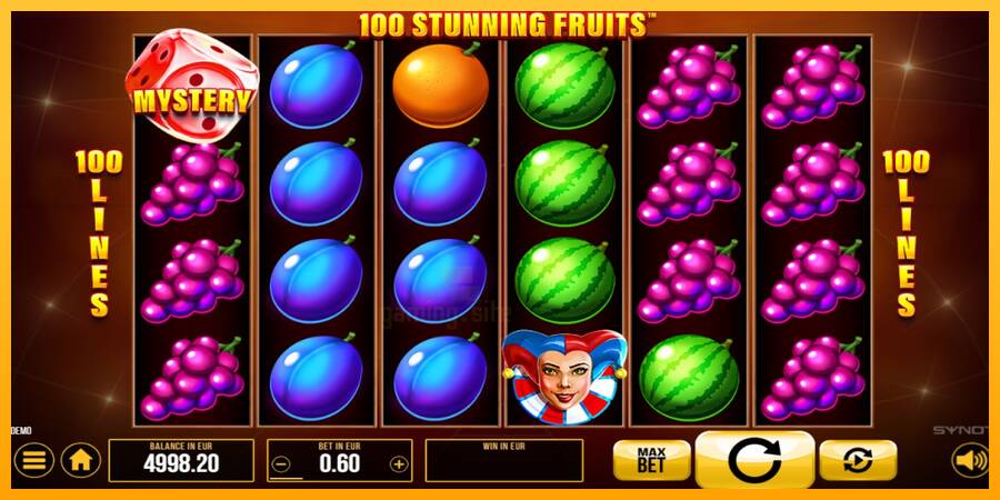 100 Stunning Fruits gaming machine for money, picture 3