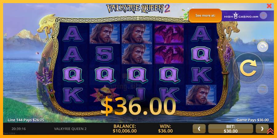 Valkyrie Queen 2 gaming machine for money, picture 2