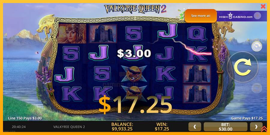 Valkyrie Queen 2 gaming machine for money, picture 3