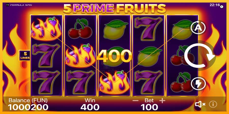 5 Prime Fruits gaming machine for money, picture 3