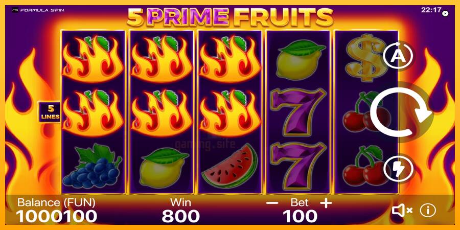 5 Prime Fruits gaming machine for money, picture 4