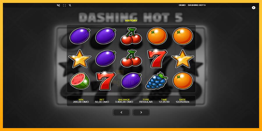 Dashing Hot 5 gaming machine for money, picture 7