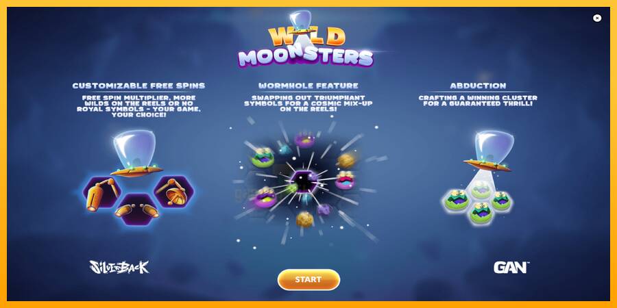 Wild Moonsters gaming machine for money, picture 1