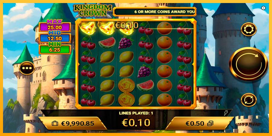 Kingdom Crown gaming machine for money, picture 2