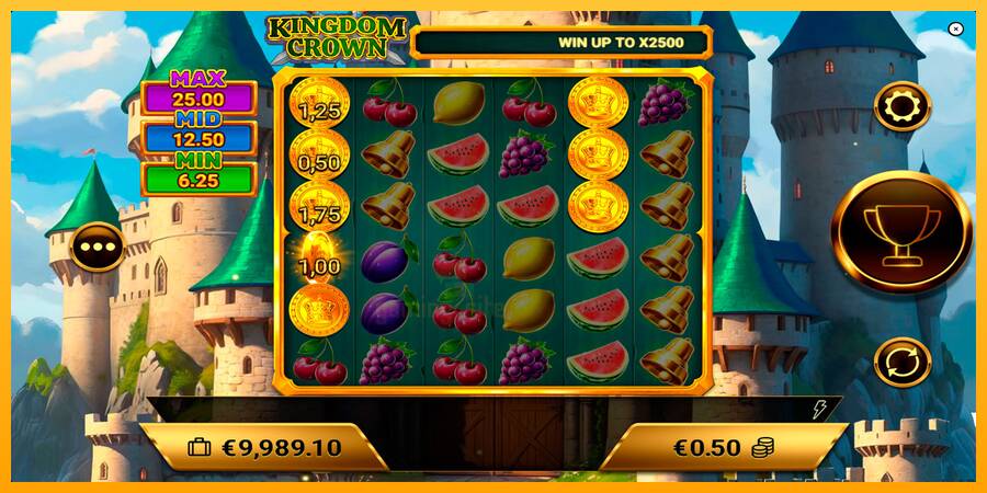 Kingdom Crown gaming machine for money, picture 4