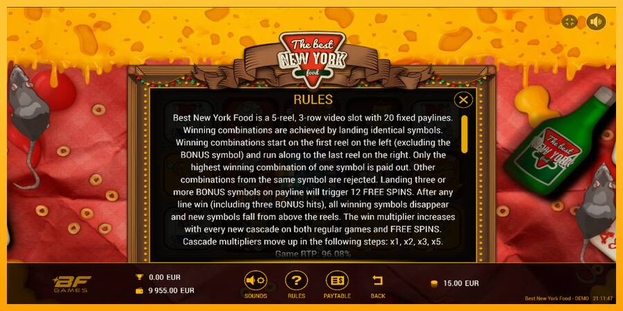 Best New York Food gaming machine for money, picture 6