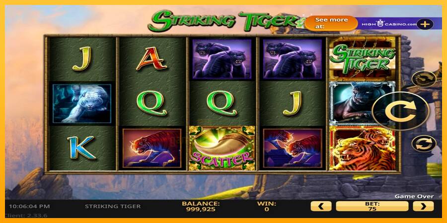 Striking Tiger gaming machine for money, picture 1