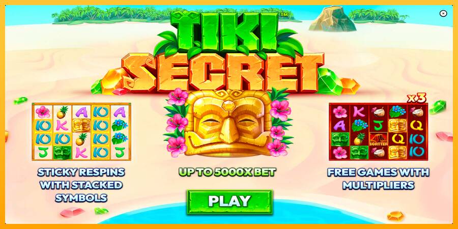 Tiki Secret gaming machine for money, picture 1