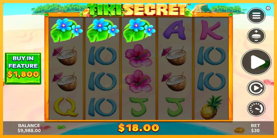 Tiki Secret gaming machine for money, picture 3