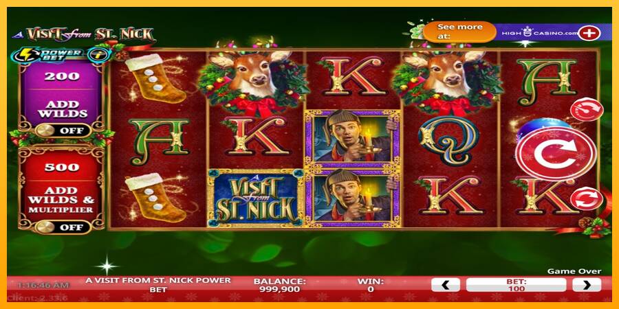 A Visit From St. Nick Power Bet gaming machine for money, picture 2