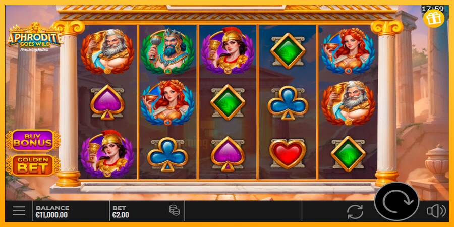 Aphrodite Goes Wild RushingWilds gaming machine for money, picture 1