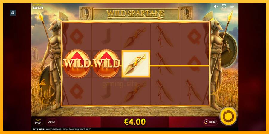 Wild Spartans gaming machine for money, picture 5