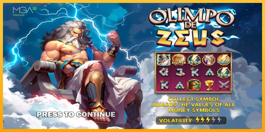 Olimpo de Zeus gaming machine for money, picture 1