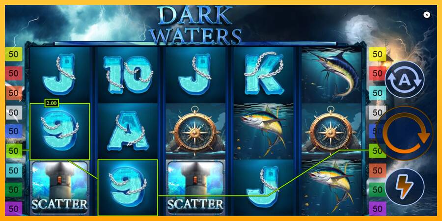 Dark Waters gaming machine for money, picture 3