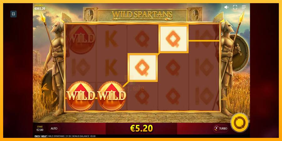 Wild Spartans gaming machine for money, picture 7