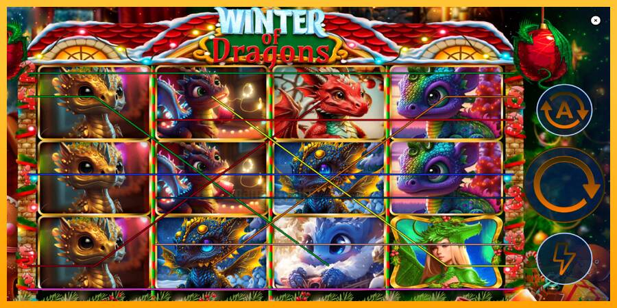 Winter of Dragons gaming machine for money, picture 1