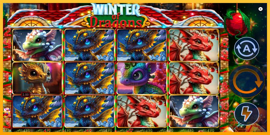 Winter of Dragons gaming machine for money, picture 2