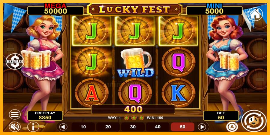 Lucky Fest Hold & Win gaming machine for money, picture 2