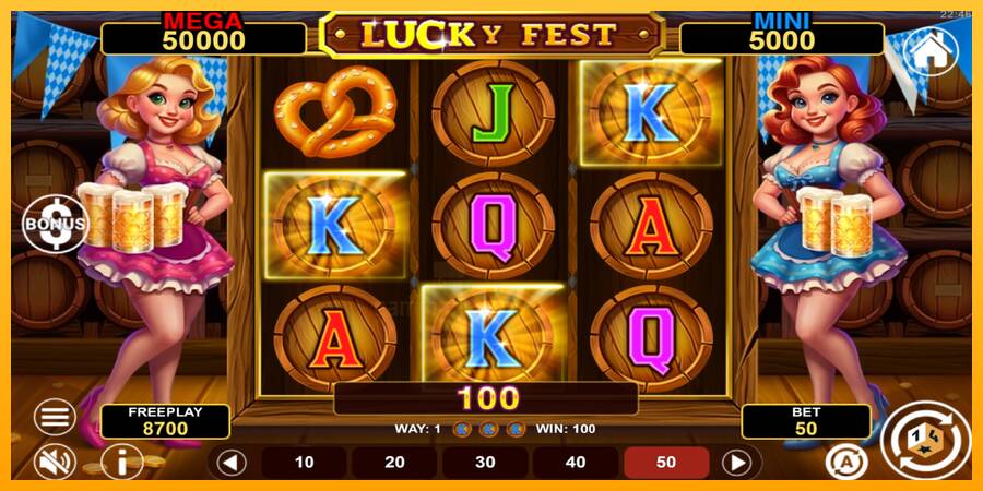 Lucky Fest Hold & Win gaming machine for money, picture 3