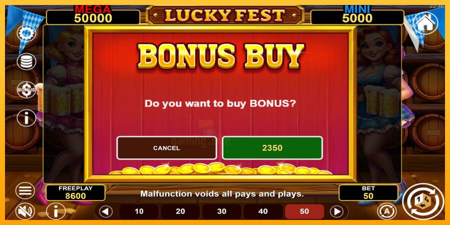 Lucky Fest Hold & Win gaming machine for money, picture 4