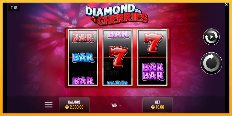 Diamond Cherries gaming machine for money, picture 1