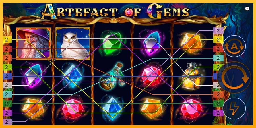 Artefact of Gems gaming machine for money, picture 1