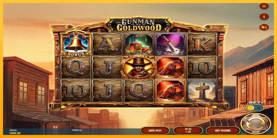 The Gunman of Goldwood gaming machine for money, picture 1