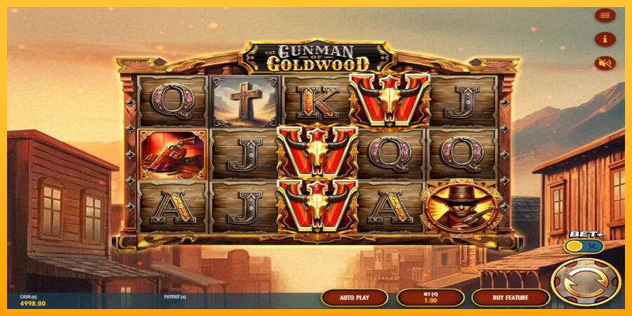 The Gunman of Goldwood gaming machine for money, picture 2