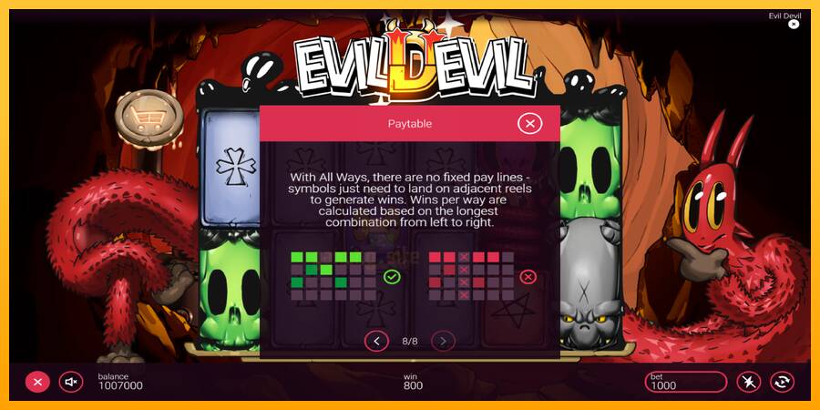 Evil Devil gaming machine for money, picture 7